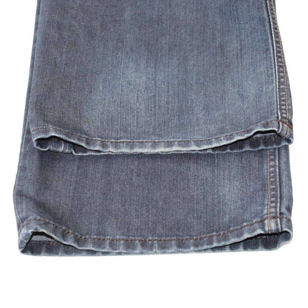 Seven7 Straight Denim Jeans Mens Size 39 X 31 Blue Dark Wash 5-Pocket Whisker - Picture 10 of 14